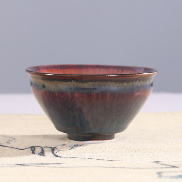 Glazed Ceramic Leaf Tea Cups-ToShay.org