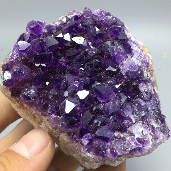 Purple Amethyst Crystal Cluster-ToShay.org