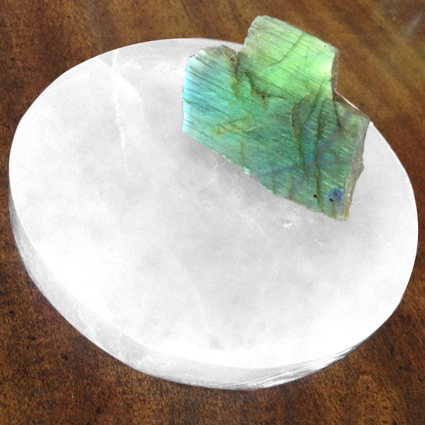 White Selenite Plates-ToShay.org