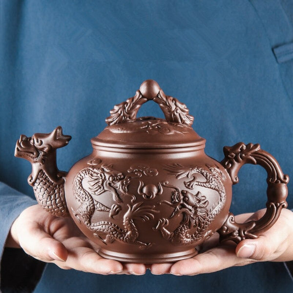 Dragon Clay Teapot-ToShay.org